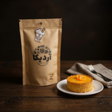 پودر کیک پرتقالی خونگی و ارگانیک + رسپی داخل بسته + فیلم آموزشی